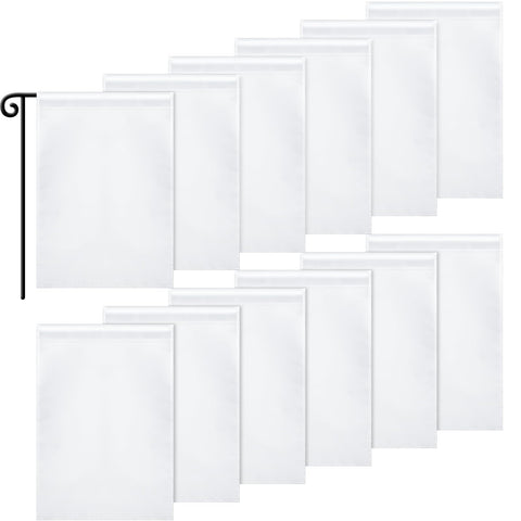Boao sublimation garden flag 12x18 blank for personalized outdoor displays.