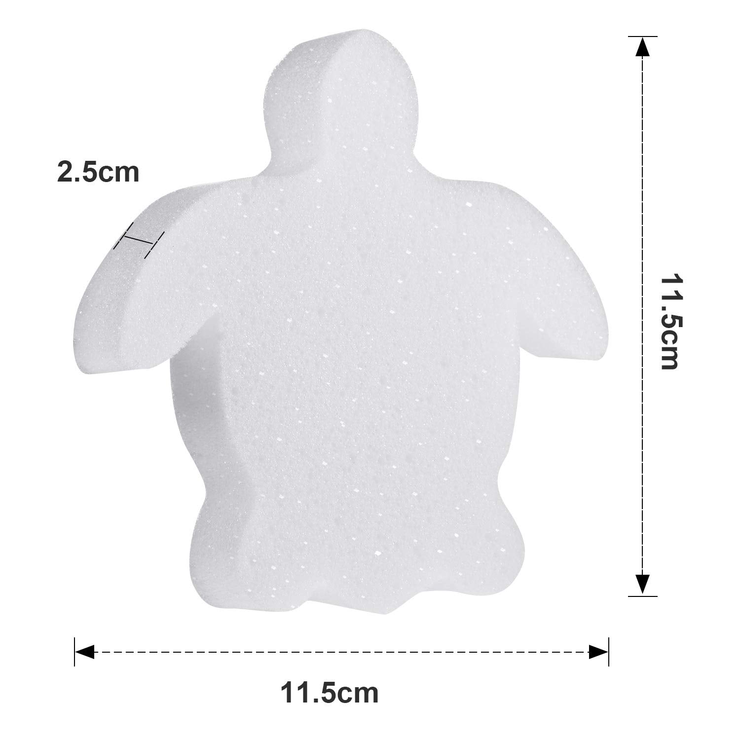 Boao turtle shaped sponge in pool scene absorbing surface oils.