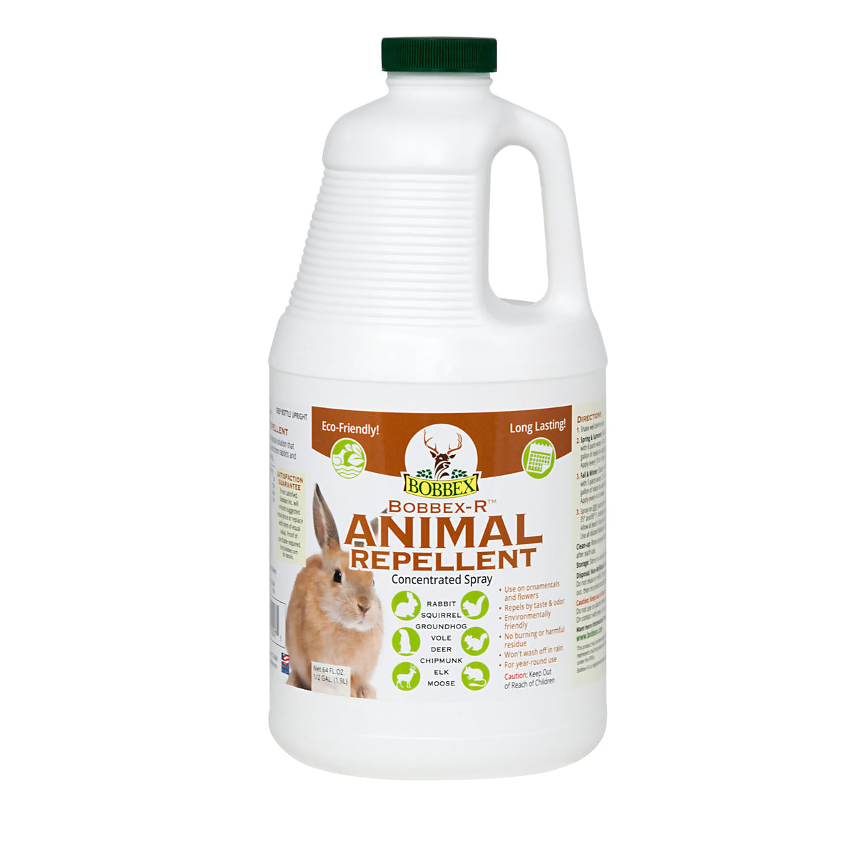 Bobbex-R spray bottle ready for outdoor use, offering year-round plant protection.