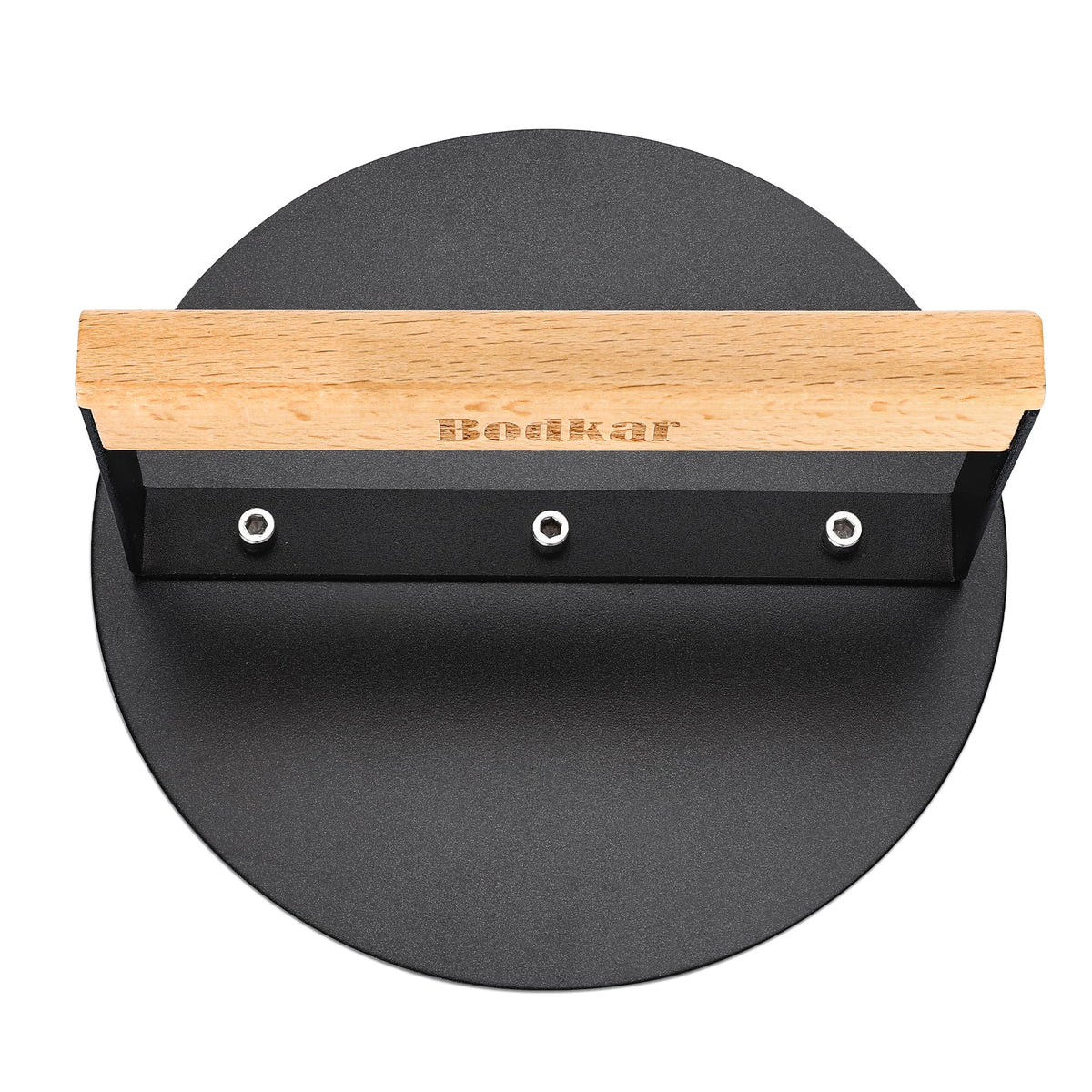 bodkar Smash Burger Press 6inch top down for even burgers