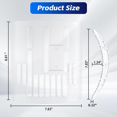 Bodoniy spa waterfall grate with water level indicator lines helps maintain optimal spa levels.