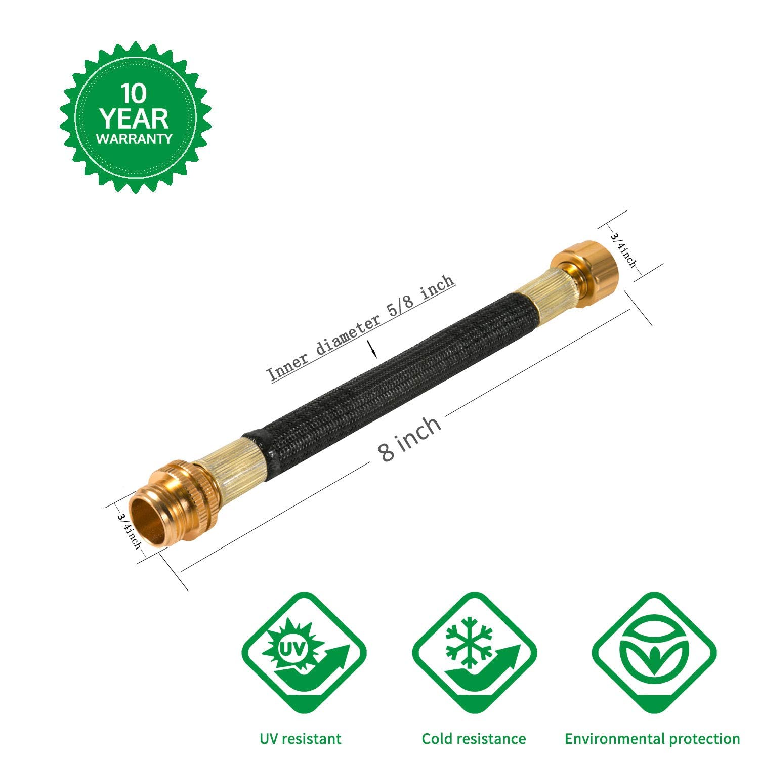 Boersite integrated spiral tube flexes 360 degrees for smooth water flow