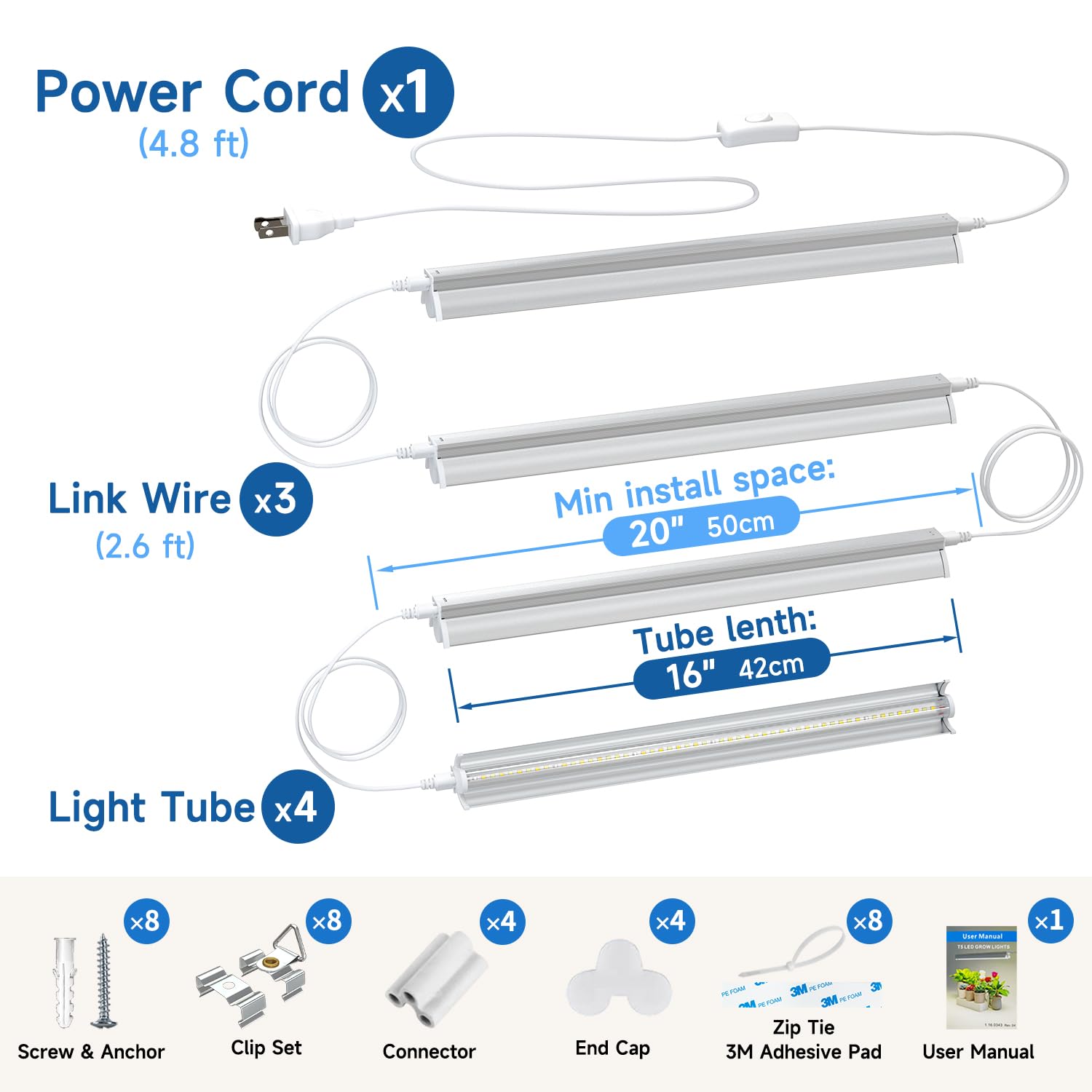 Bokeedo T5 bar aluminum housing helps cooling for longevity.