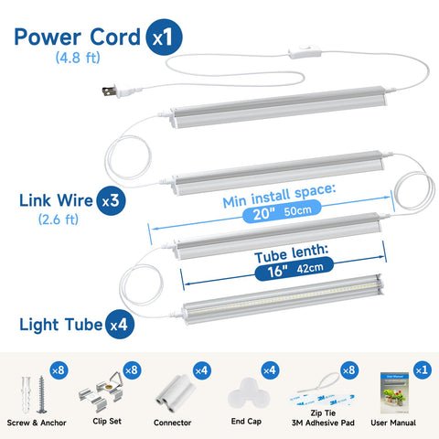 Bokeedo T5 bar aluminum housing helps cooling for longevity.