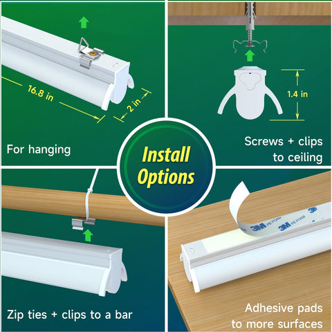 Bokeedo T5 grow light downward-light design boosts plant exposure.