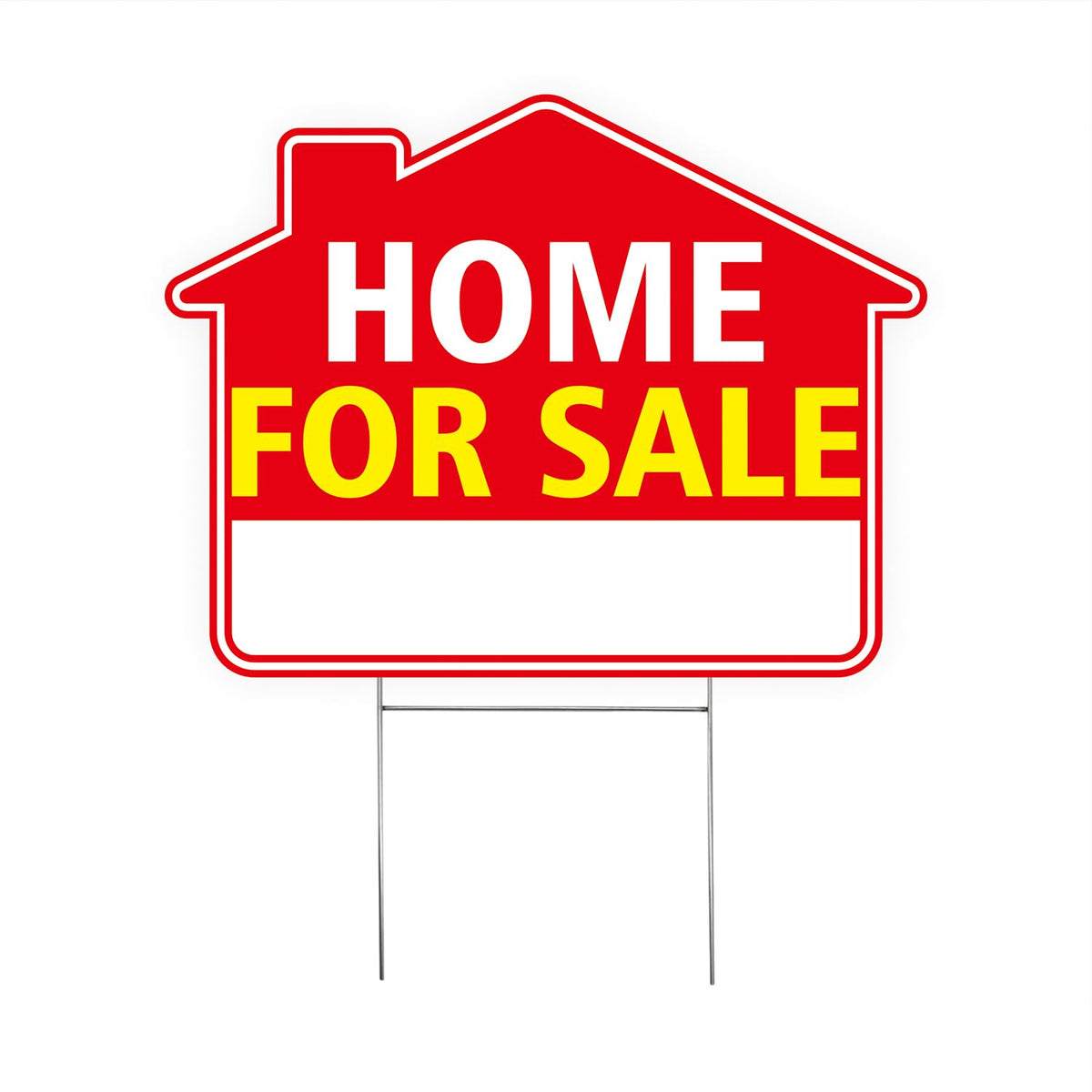 Boldvantix home-for-sale sign front view boosts street visibility for listings