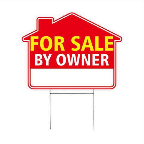 BoldVANTIX For Sale By Owner yard sign with double-sided printing boosts visibility.