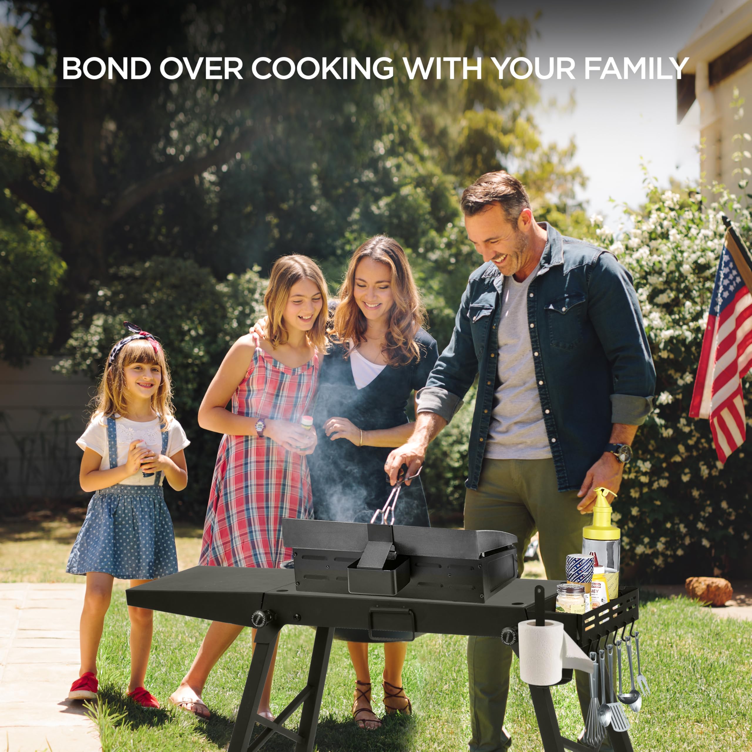 BoldWorks Griddle Stand ideal for camping and tailgate cooking setups