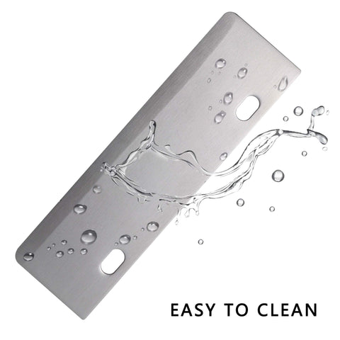 BOLEXINO cleaning blades wide blade reduces burnt-on residue on grills