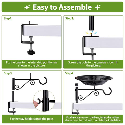 BOLITE adjustable-deck-clamps fit a range of deck thicknesses.