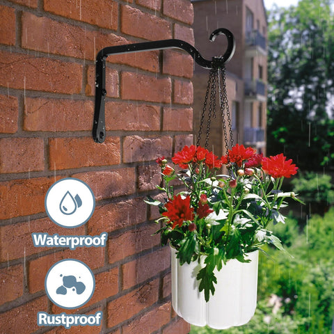 BOLITE bird feeder hanger supports secure mounting on various surfaces.