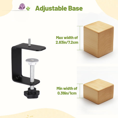 BOLITE easy-clean seed tray flips to remove droppings and debris quickly