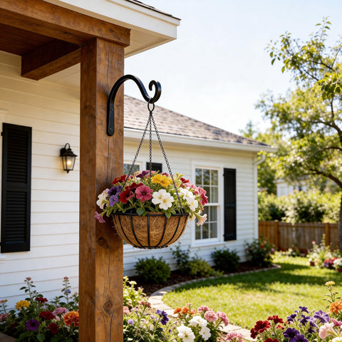 BOLITE easy install hook makes quick outdoor setup without tools.