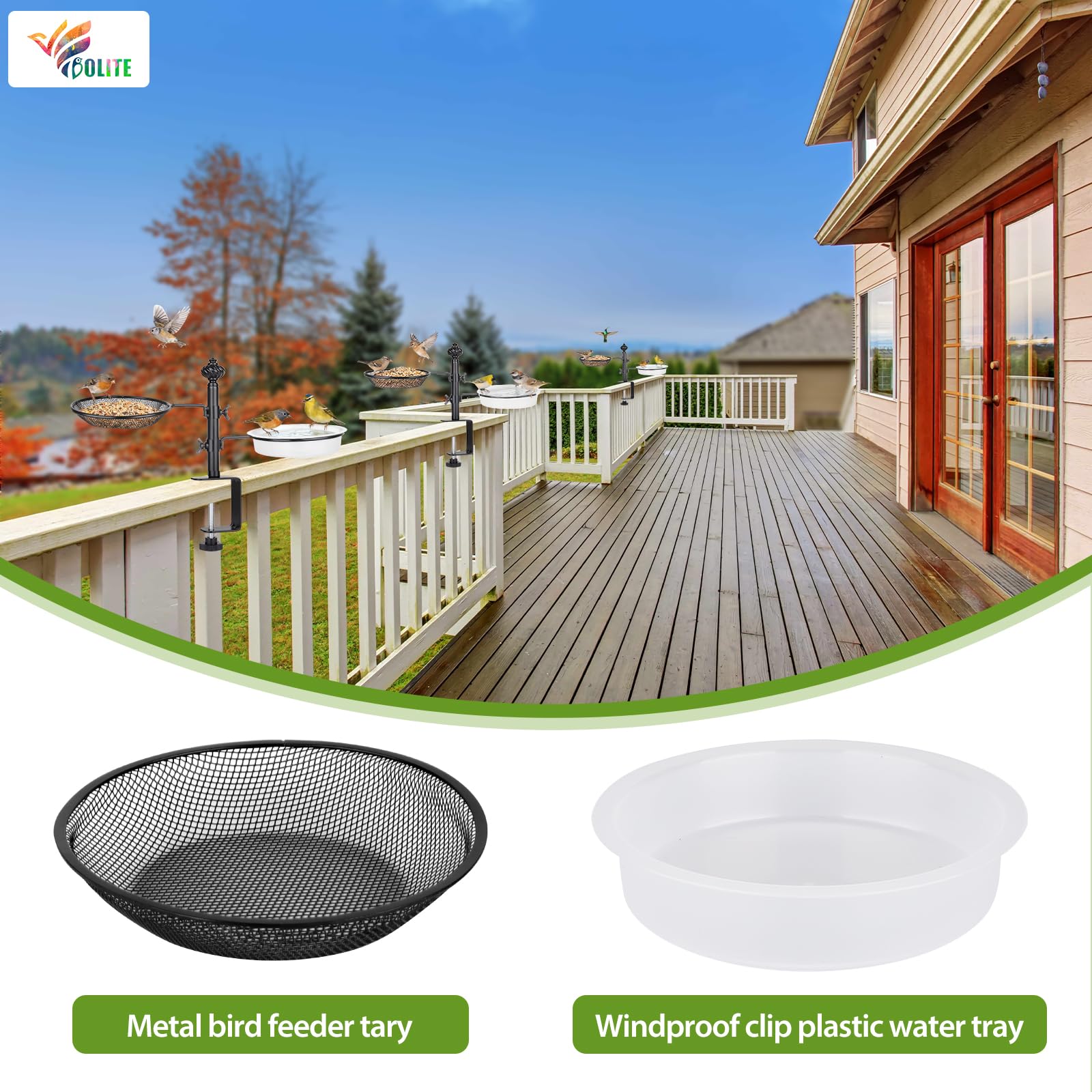 BOLITE gift-worthy design appeals to bird lovers and gardeners.