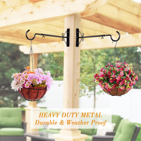 BOLITE hanging bracket versatile for feeders, lanterns, and decor.