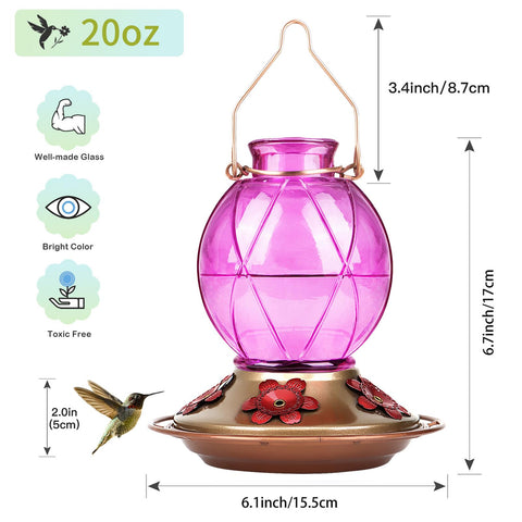 Bolite gift-worthy hummingbird feeder for bird lovers on special occasions.