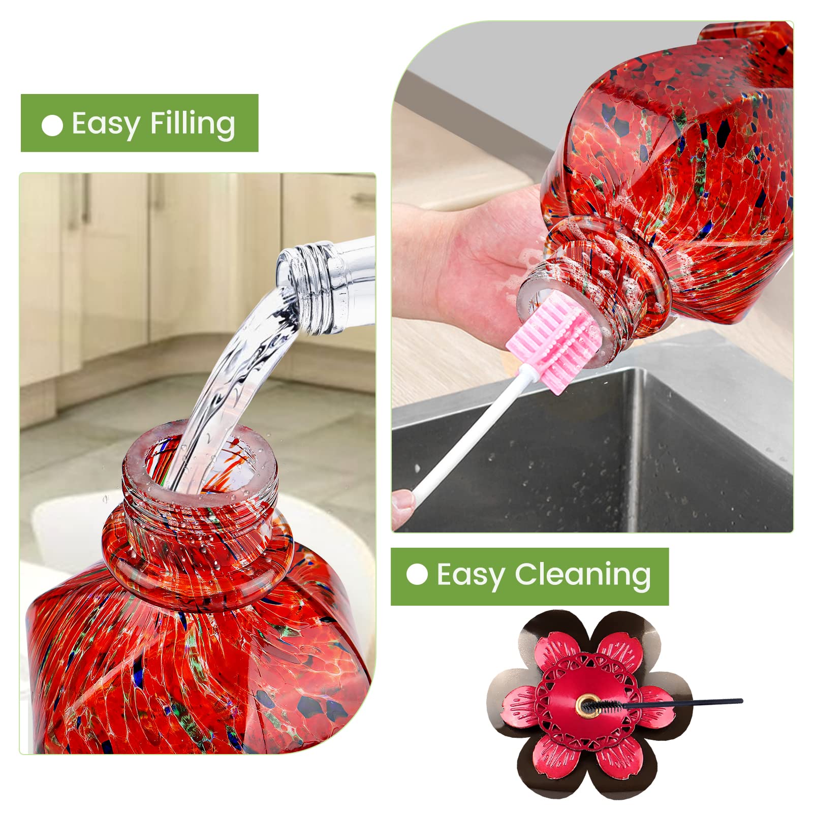 BOLITE leakproof base supports outdoor use and easy cleaning.