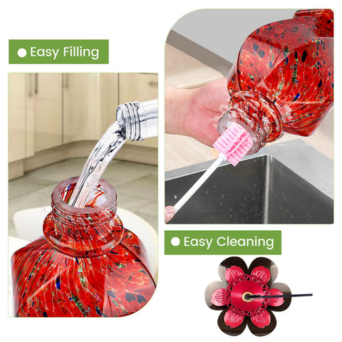 BOLITE leakproof base supports outdoor use and easy cleaning.