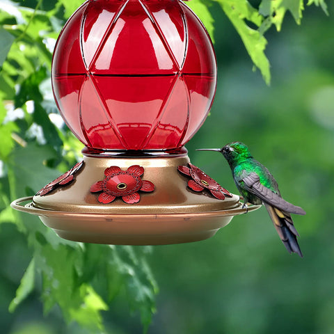 BOLITE feeder with wide mouth opening and two-part base for easy refills.