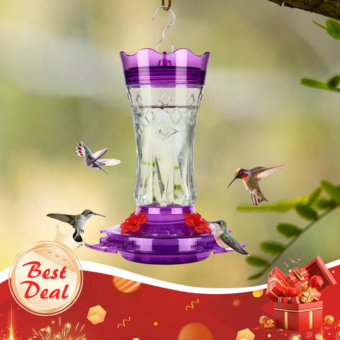 BOLITE purple stars decor adds outdoor visual appeal.