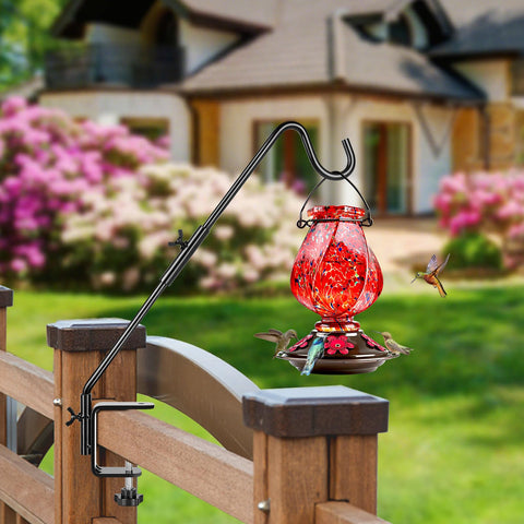 BOLITE wind chimes hanger keeps decorative chimes suspended on decks and porches