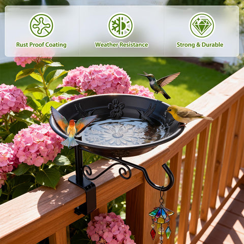 BOLITE wind-chimes-hanger shown with decorative setup.