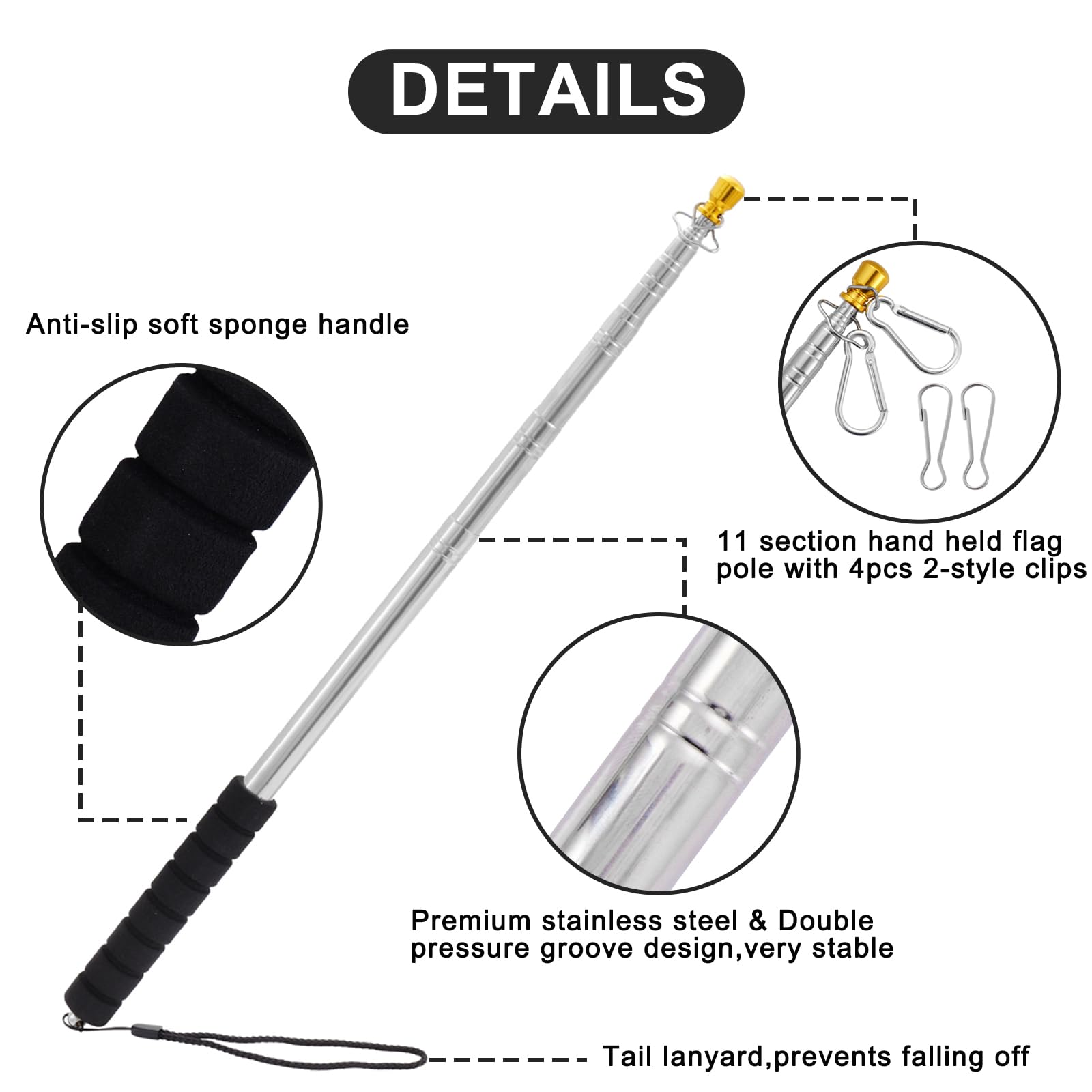 Boliyoooki soft sponge grip provides comfortable, anti-slip handling during events.