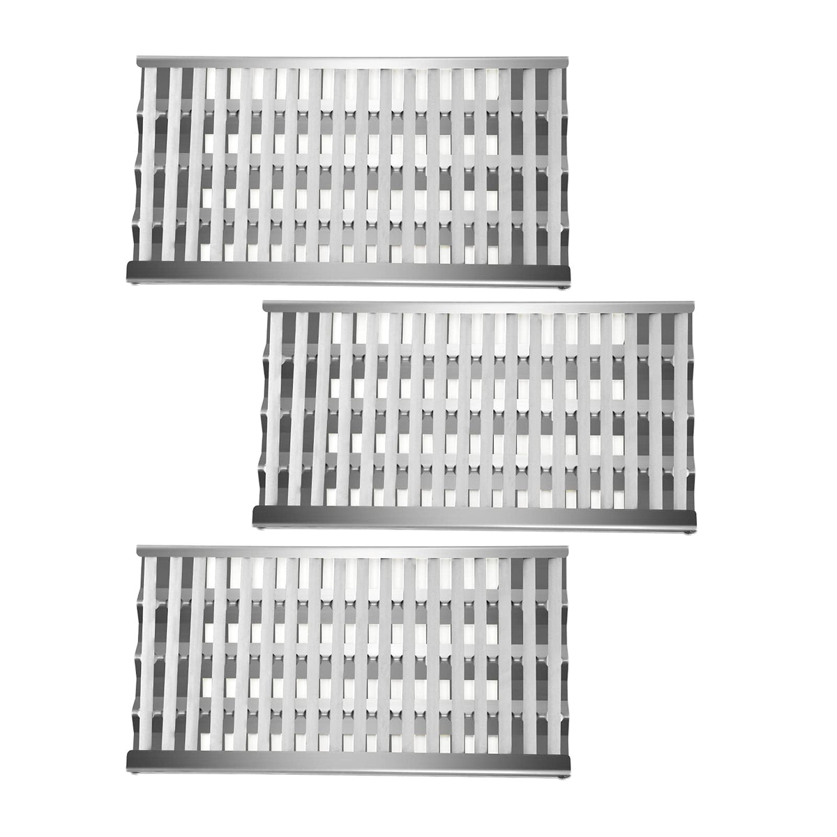 Boloda heat plate shield for DCS-compatible grills provides durable flame protection.