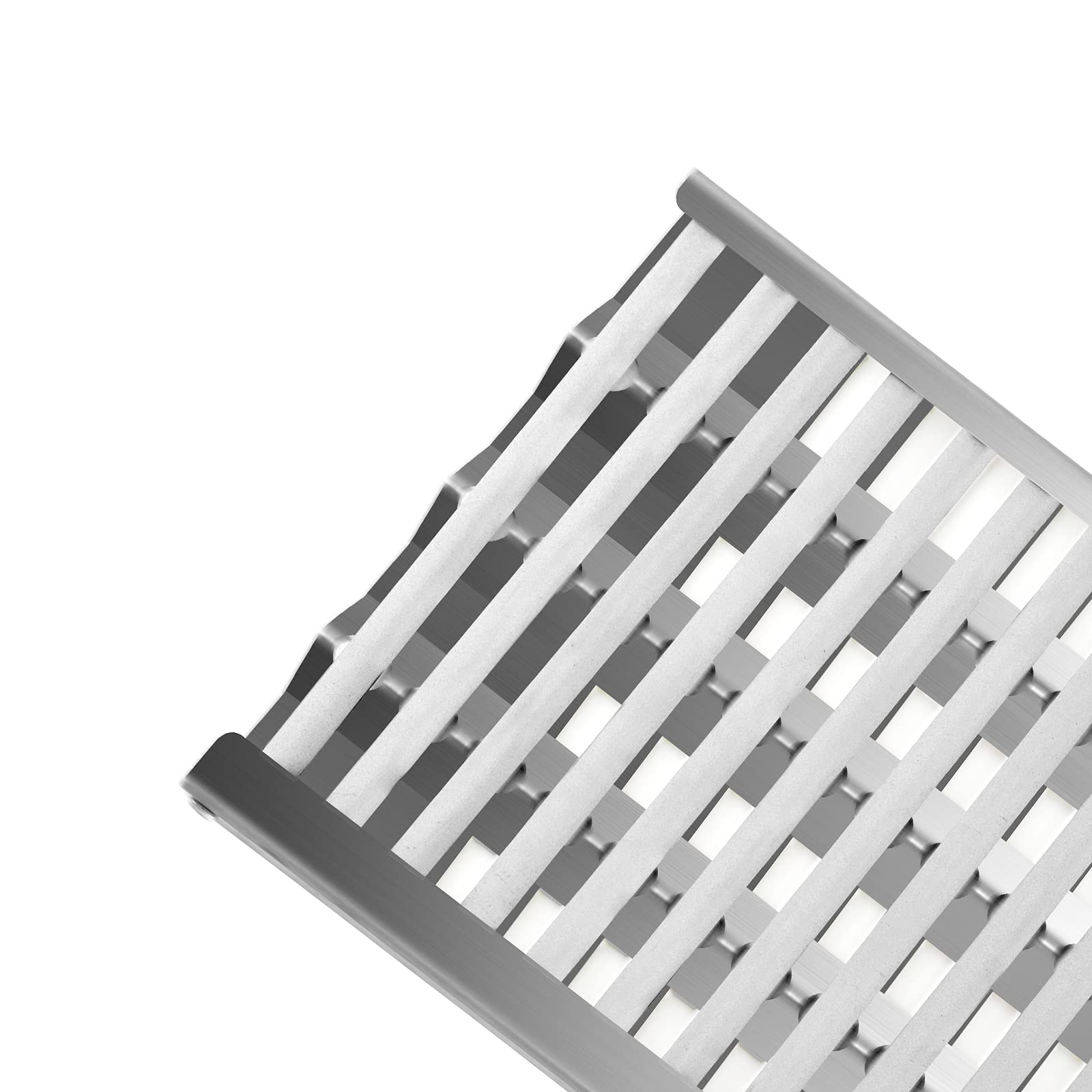 Boloda stainless steel heat plate closeup shows premium corrosion-resistant construction.