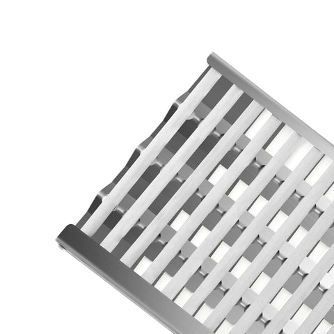 Boloda stainless steel heat plate closeup shows premium corrosion-resistant construction.
