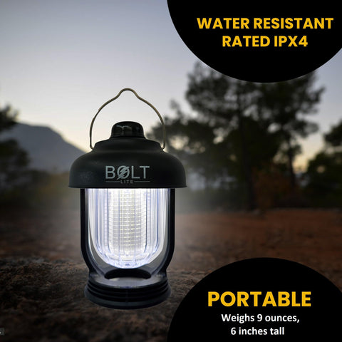 Bolt LITE camping lantern portable-night-use suits late outings and outdoor events