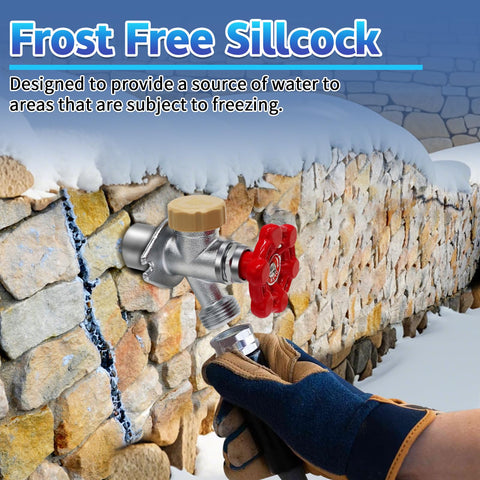 Boltigen exterior faucet ideal for replacement or new installation in cold climates.