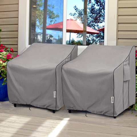 Two-pack Boltlink chair covers ready for multiple chairs protection