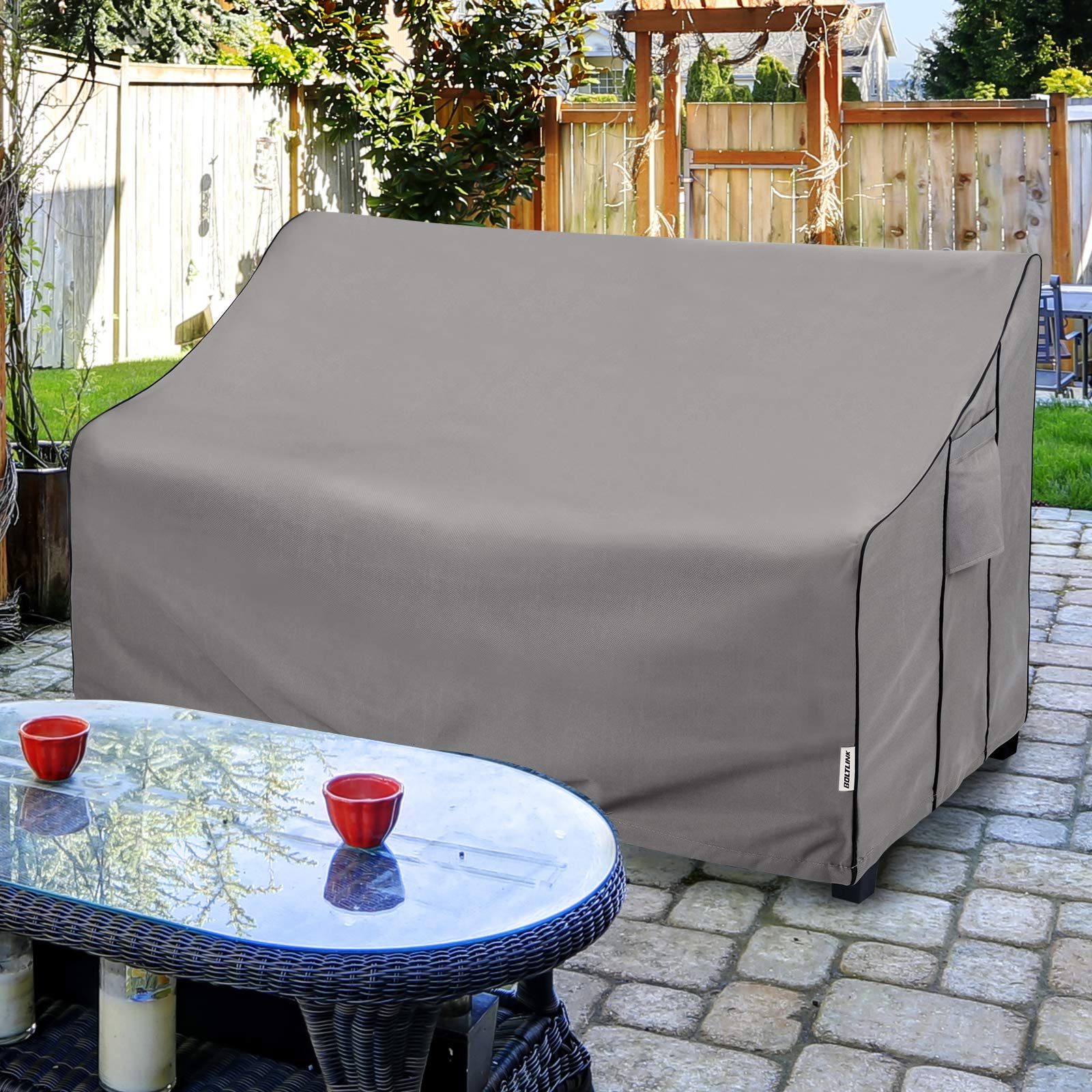 Boltlink cover features easy-clean pads for quick maintenance