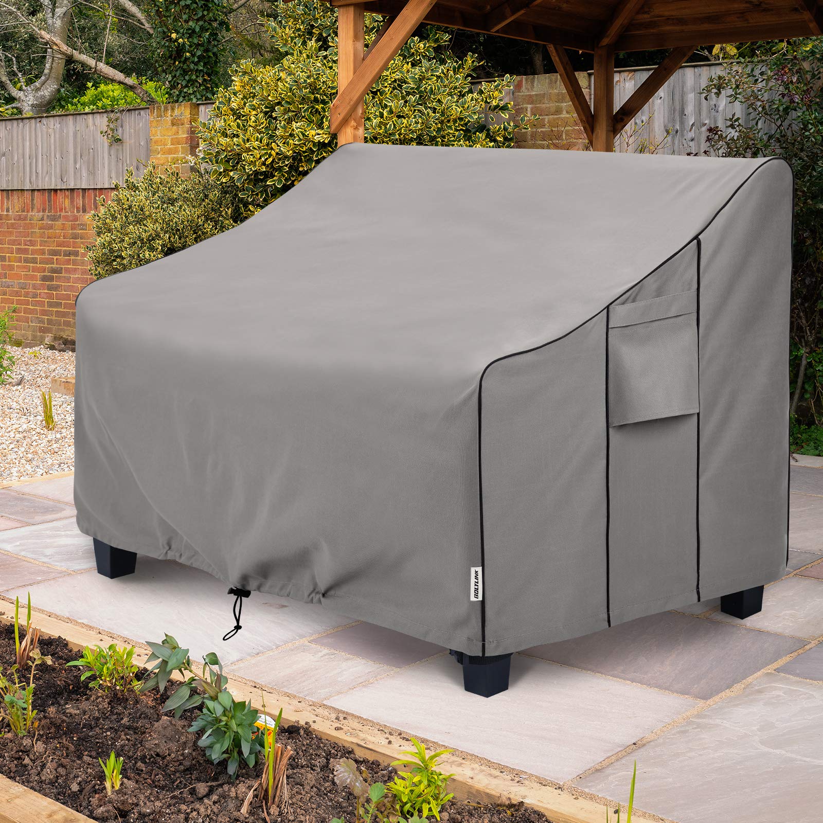 BOLTLINK padded handles make removal simple.