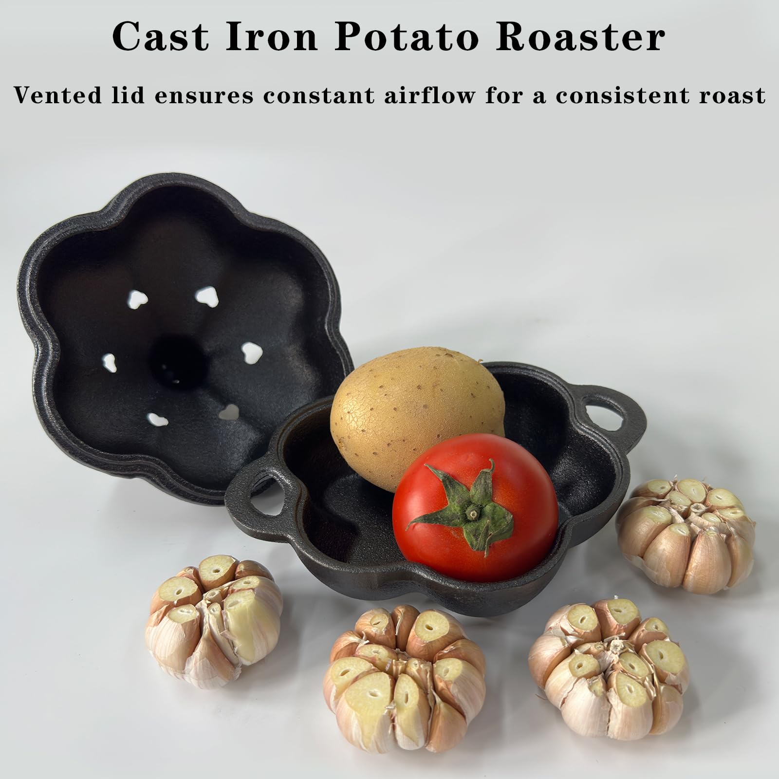 BOLVOUD Dishwasher-Safe Smoker Roaster easy cleanup after grilling