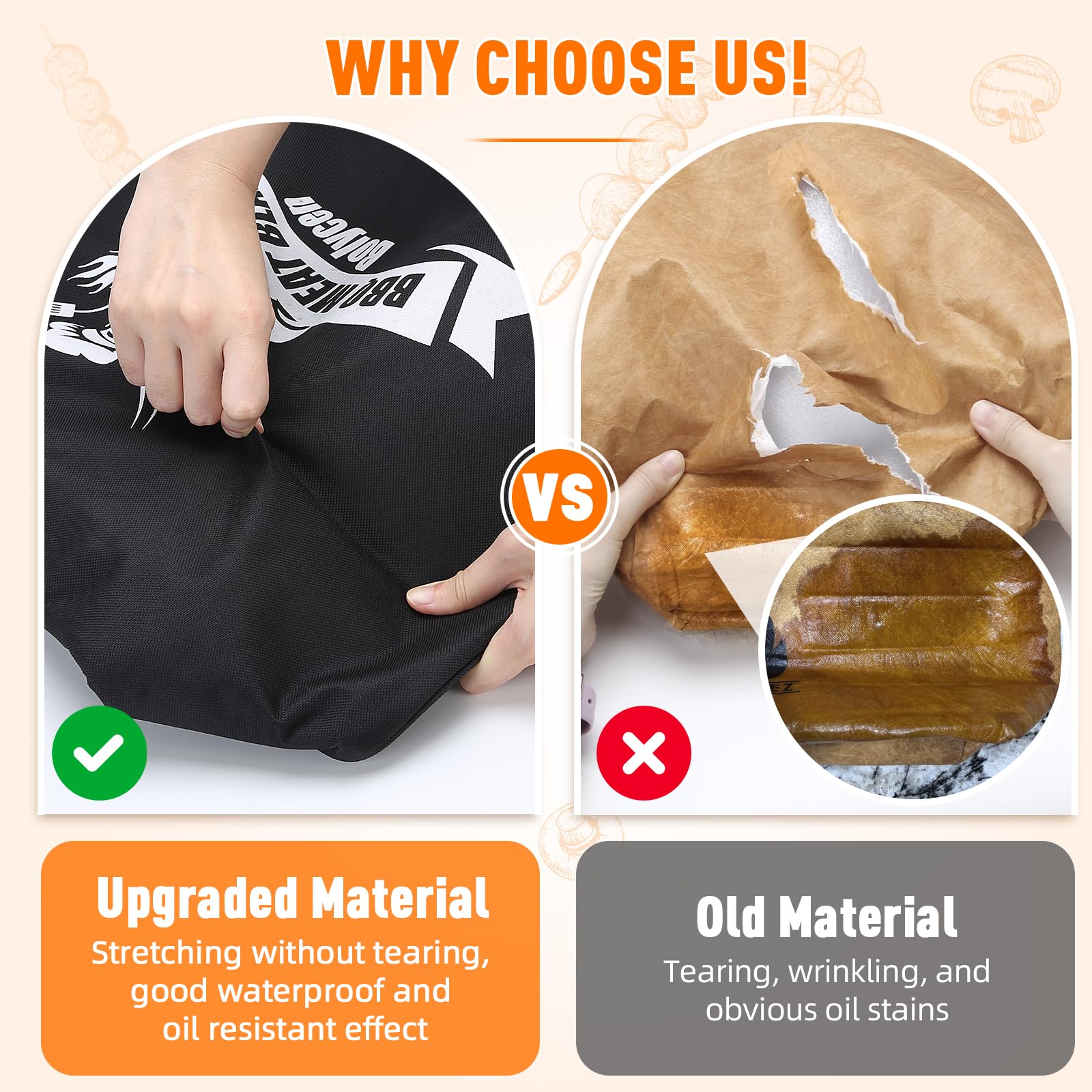 Bolycen eco Oxford cloth outer layer delivers durable protection for repeated use