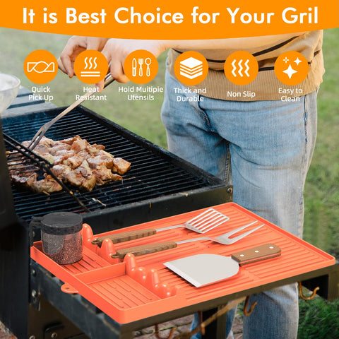 Bolycen silicone mat makes a practical gift for grill lovers and outdoor cooks.