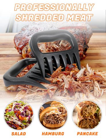 Bomis Meat Shredder Claws dishwasher-safe for easy cleanup after grilling.