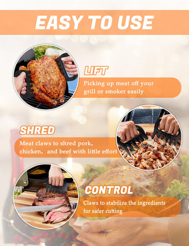 Bomis Claws as turkey lifters with strong lift.