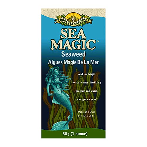 Bonadea Sea Magic 30g package ready to dissolve for a liquid garden booster that supports blooms.