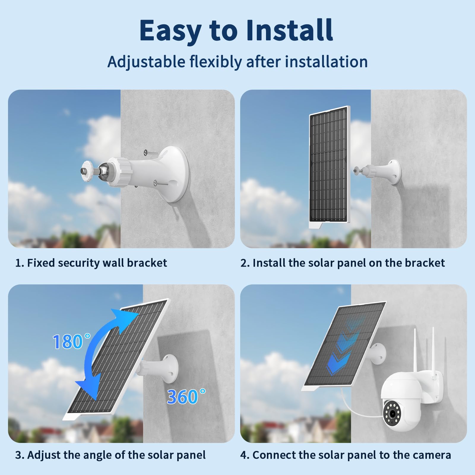BONAI 2-pack outdoor setup powers cameras across temperature changes