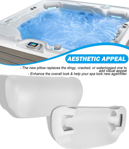 Bonbo 77228 spa pillow easy installation with no tools needed.