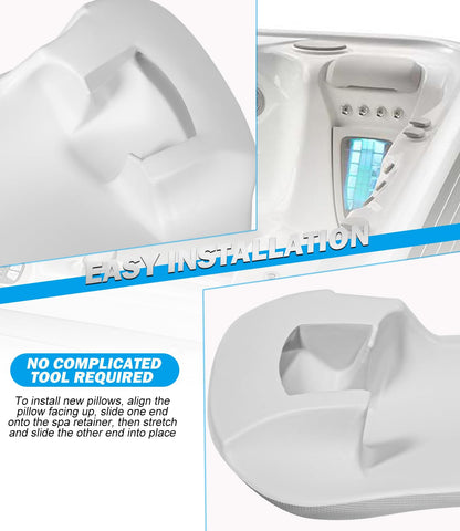 Bonbo 77228 spa pillow waterproof and heat-resistant for reliable performance.