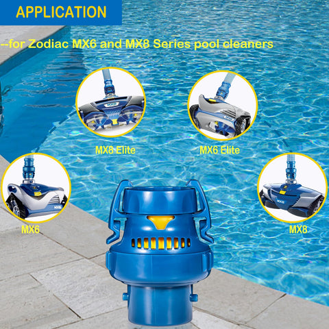 Bonbo FRV100 flow regulator for Zodiac MX8; maintains stable pressure during operation.