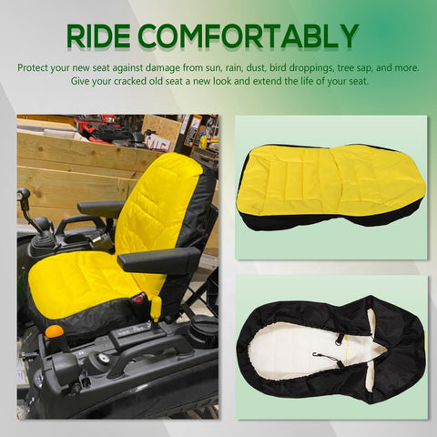 Bonbo elastic-hem seat cover ensures a snug, custom fit