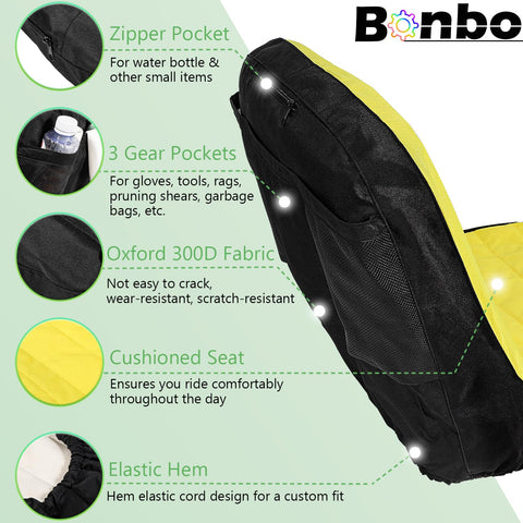 Bonbo LP92334 seat cover vent hole for airflow and freshness