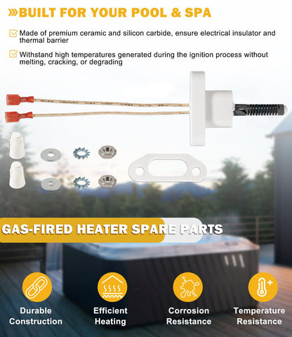 Bonbo R0457502 120V igniter shows ready-to-install power component.