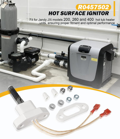 Bonbo R0457502 ceramic insulator image highlights durable heat resistance for hot tub use.