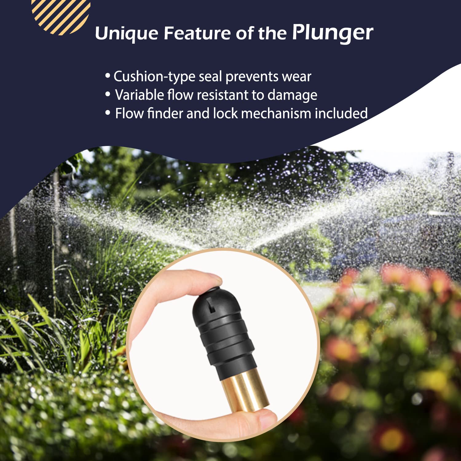 Bonbo RK-Y34 flow finder 10106 enables uniform hydrant flow